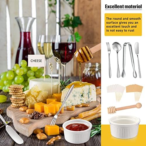 Charcuterie Board Accessories Utensils Cheese Spreader Knives Set