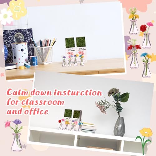 Wonderjune 24 Sets Mini Flower Thank You Gifts Bulk for Women, Pink