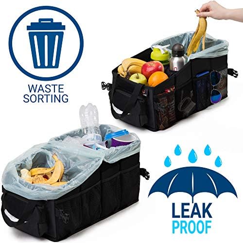 FoxBox Car Seat and Trunk Organizer, SUV Front or Back Seat Storage