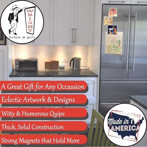 Funny Wedding Refrigerator Magnet - Humor Anniversary Large 3" x 3"