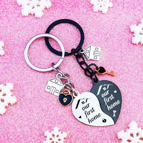 New Home Keychain House Warming Gifts for Couple Best Housewarming