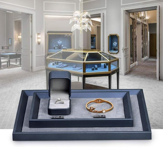 Leather-Look Jewelry & Valet Tray - Field & Blessing