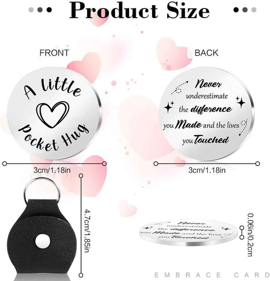 STARKET Easter Basket Stuffers For Teen Graduation Gifts For Women Men Pocket Hug Token 2026 Motivation Birthday Retirement