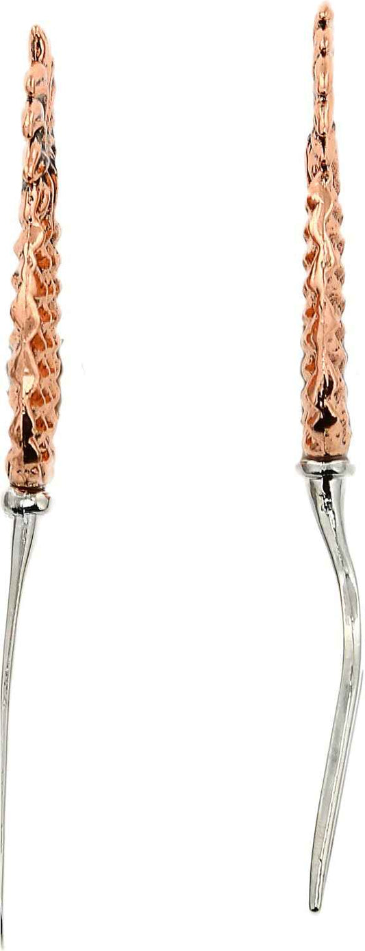 Pavilion Gift Company Pavilion-Hostess with the Mostest Charcuterie 4" Knife and Fork 2 Piece Se utensil set, brown
