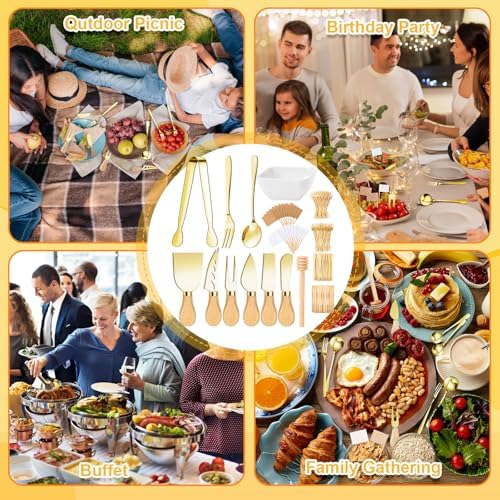 270 Pcs Charcuterie Board Accessories Charcuterie Utensils Cheese