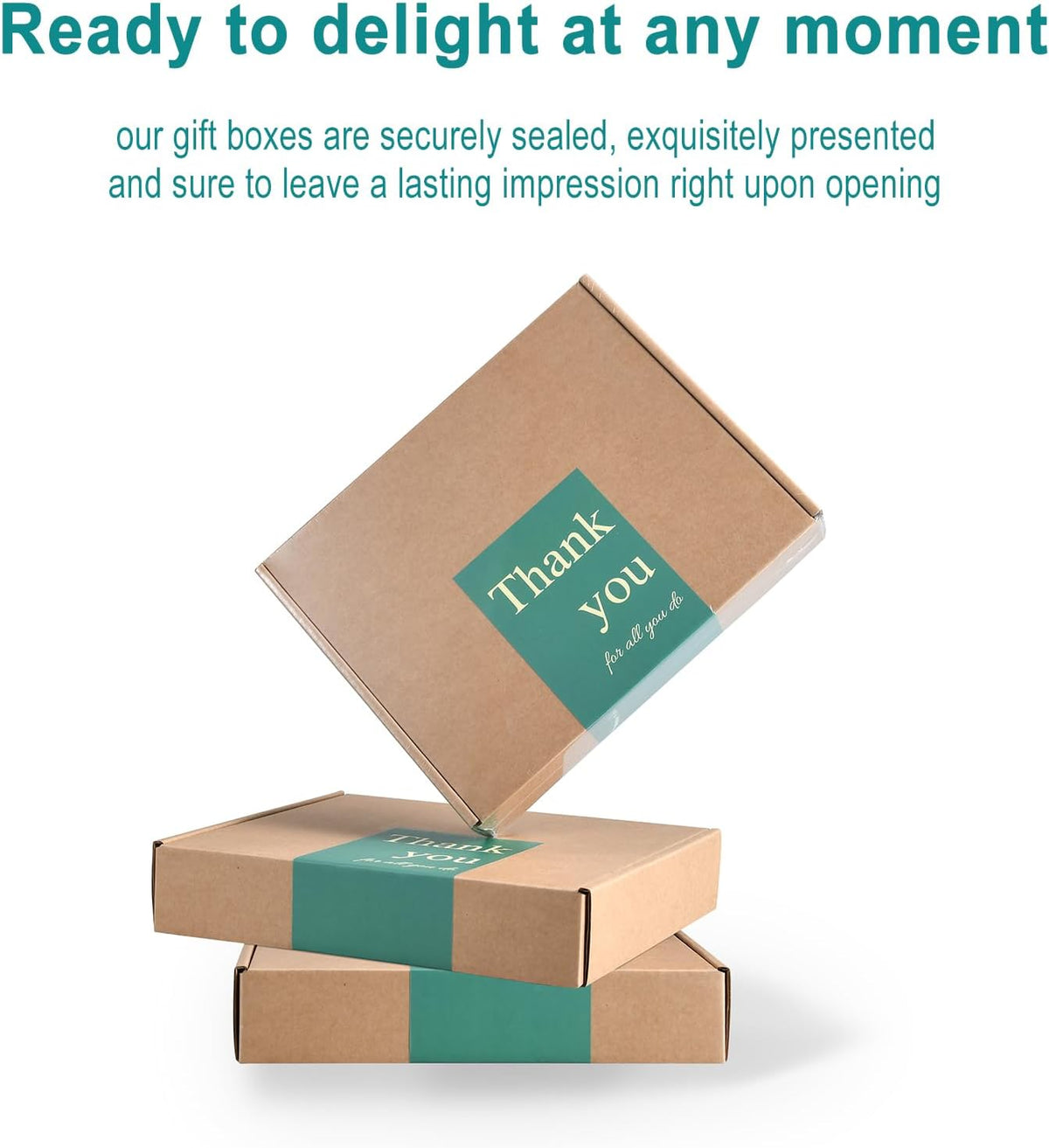 Employee Appreciation Gifts for Coworkers, Thank You Gift Box, Gift Set | 6 Pcs Thank You Gift Basket, Appreciation Gift Box for Men Boss Mentor Team Leaders, Farewell Gifts