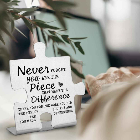 Thank you Appreciation gifts for Teacher Coworker, Retirement Desk Decor | Teacher Appreciation Gift | Appreciation Gifts for Coworkers Employee | Boss Gift | Nurses Plaque | Mentor Recognition Plaque
