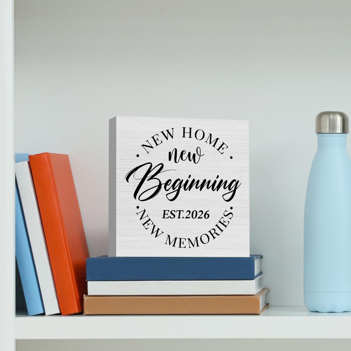 2026 Home Sweet Home Sign Funny Sold Sign for New Homeowners | Housewarming Gift New Home Gifts Ideas Closing Gifts for Home Buyers Women Men Hostess 5 x 5 inch