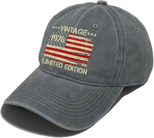 50th Birthday Gifts for Men Women,Vintage 1976 Hat,50th Birthday Decorations