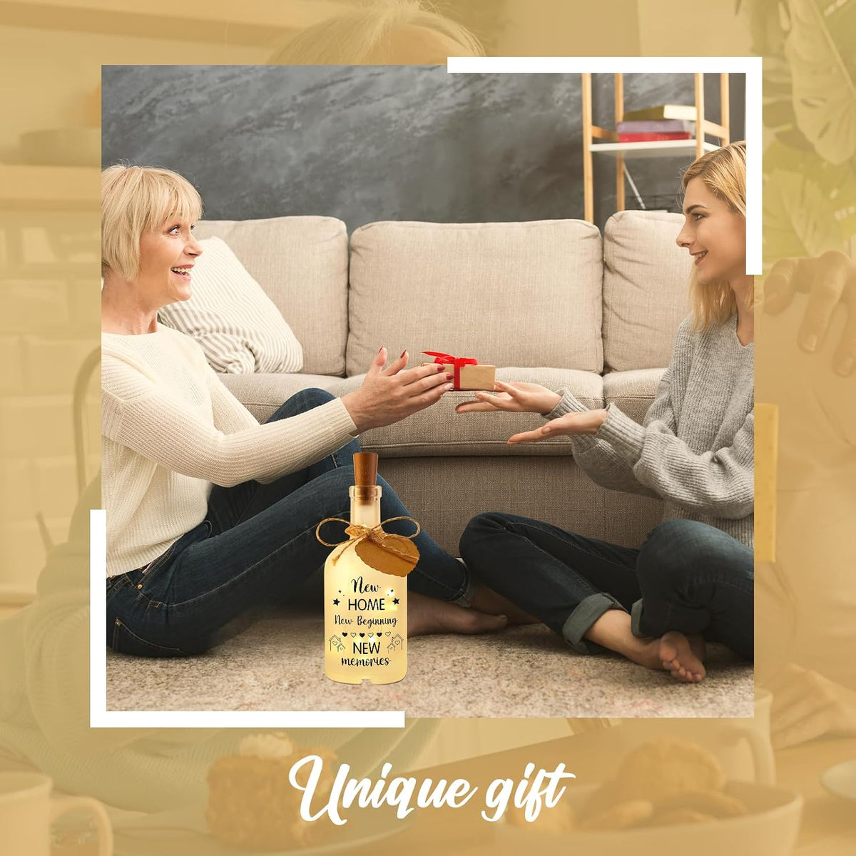 House Warming Gifts New Home Best Housewarming Gifts New Home Present Idea for Women Men Friends Couple Homeowner Apartment Decoration Closing Presents for House Buyers Housewarming Party Decorations