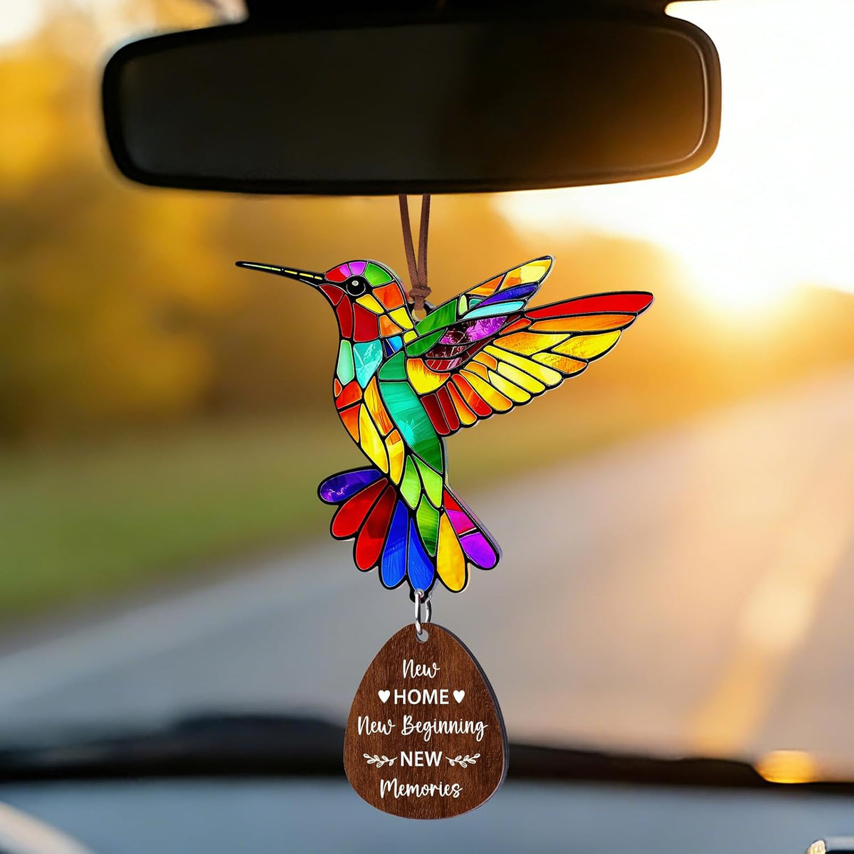 Housewarming Gifts New Home, Hummingbird Hanging Ornament | New Home Gift Ideas for Women Men Homeowners Couples Family Friends, Unique First Home Gift for Apartment Décor