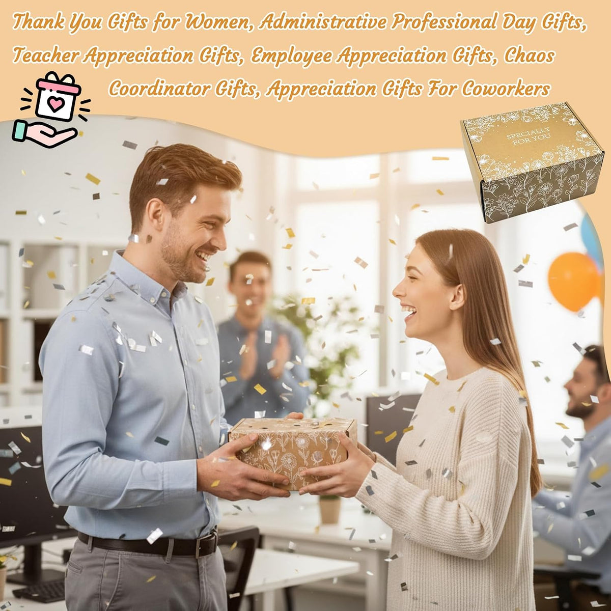 LUICONMO Thank You Gifts for Women, Employee Appreciation Gifts | Back to School Teacher Gift, Bosses Day Gifts for Women, Appreciation Gift Bulk For Coworkers Nurse Social Worker Boss Female