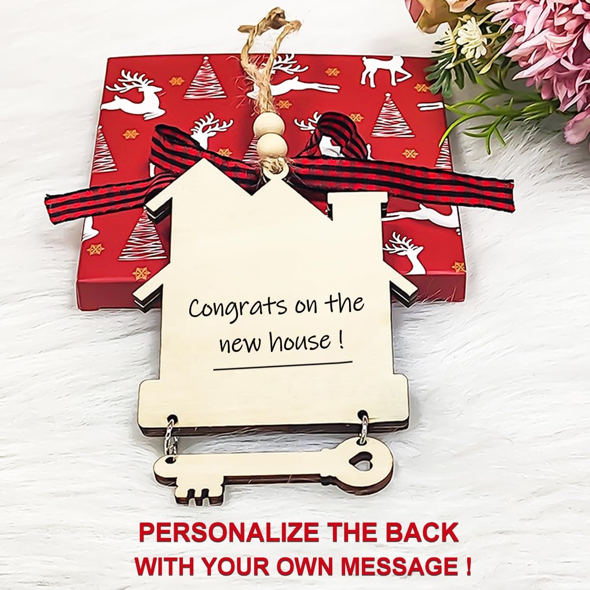 House Warming Gifts New Home, Housewarming Gifts for Women, Couple, Homeowners, House Gift Ideas - New Home Ornament 2026, First Home Ornament 2026