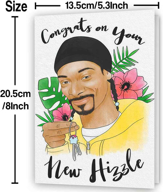 New Home Card,Congrats Housewarming Gift for Couples,Friends | Funny Congratulations Card for New Homeowners,Blank Inside for Personal Message,Great Housewarming Gift With Envelope