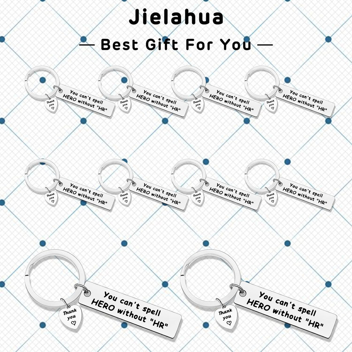 Thank You Gifts for Coworkers Human Resources Keychain for Women Men Boss Leader Keychain