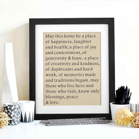 House Warming Gifts Framed 11" X 13", Housewarming Gifts for Friend Homeowner Neighbors, New House New Home Gift, Christmas Gift, First Home Decorations