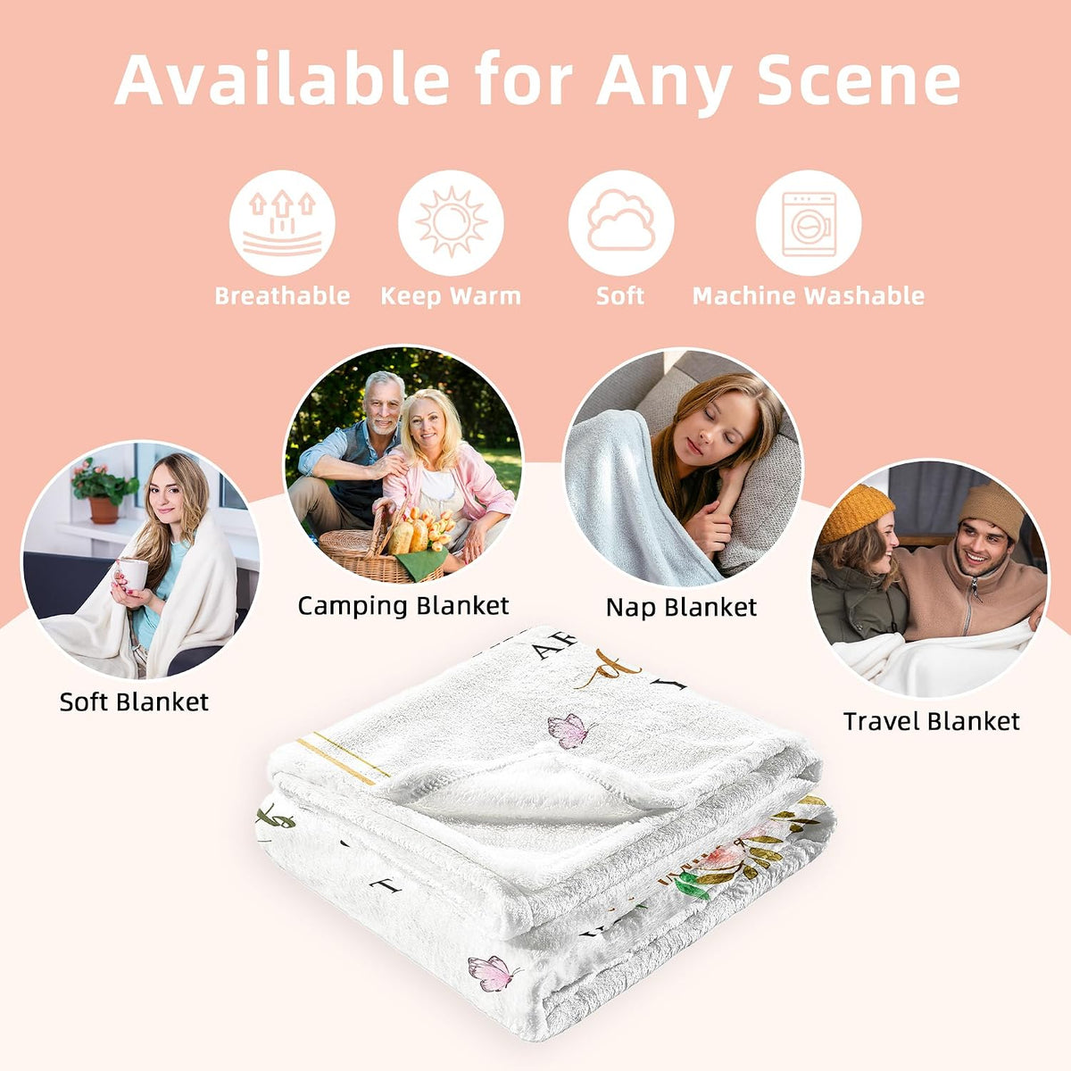 Women's Employee Appreciation Throw Blanket