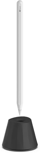 NimbleStand Premium Silicone Vertical Stand for Apple Pencil, Black