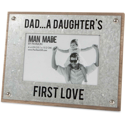 Pavilion Dad & Daughter First Love Photo Frame, 4 x 6 in