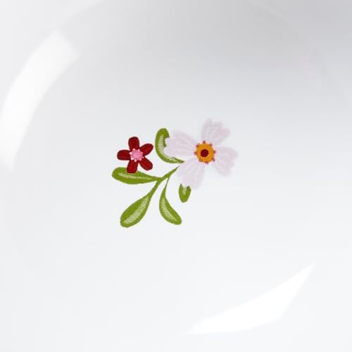 Primitives by Kathy Stoneware Latte Mug 18 oz, A Cup Of Hugs Floral