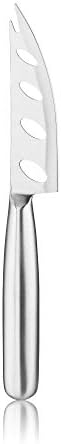 True Silver Perforated Stainless Steel Cheese Knife for Game Night