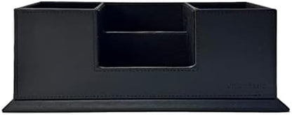 UnionBasic Desk Organizer, Desktop Caddy Leather Multi-compartment Pen
