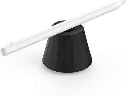 NimbleStand Premium Silicone Vertical Stand for Apple Pencil, Black