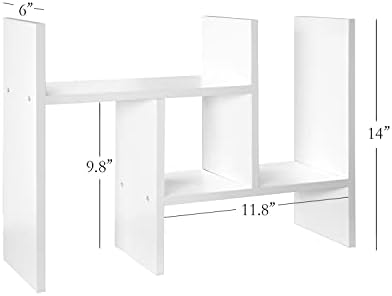 J.M.Deco Desktop Organizers and Storage for Office, Adjustable Desktop