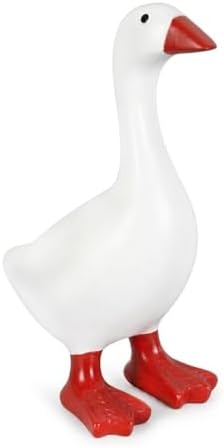 Desk Goose 7 inch Gifts for Women, Mini Desktop Goose Statue Decor for