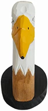 Red Dollar Handmade Wood Carved Animal Eyeglass Holder, Cute