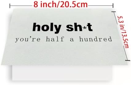 Funny 50th Birthday Card Gifts for Men Women