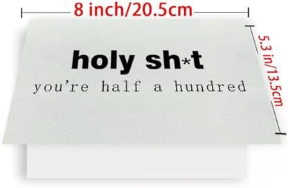 Funny 50th Birthday Card Gifts for Men Women
