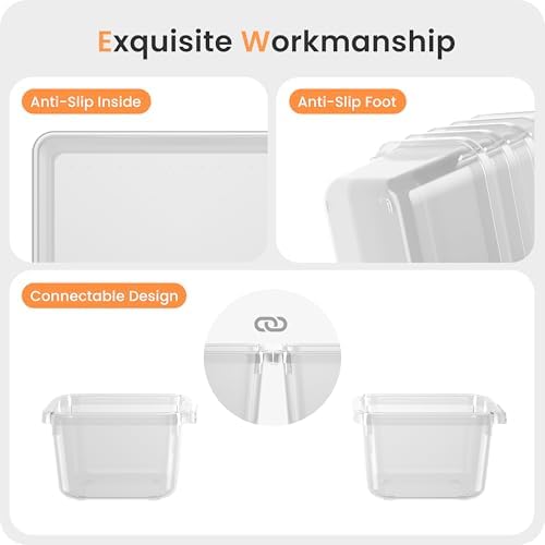 A-LuGei 【Military Grade】 Drawer Organizer for Vanity Bathroom Makeup
