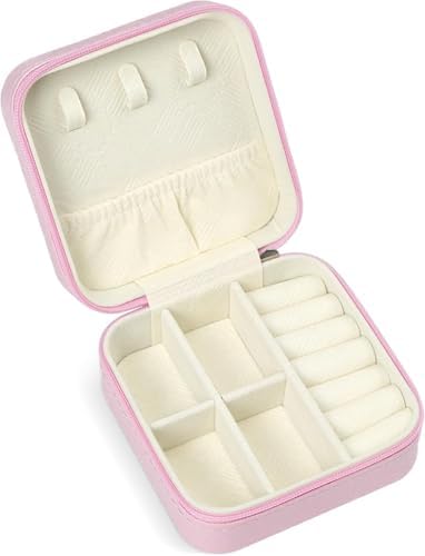 SLOZO Travel Jewelry Case, Travel Jewelry Box, Mini Jewelry Travel