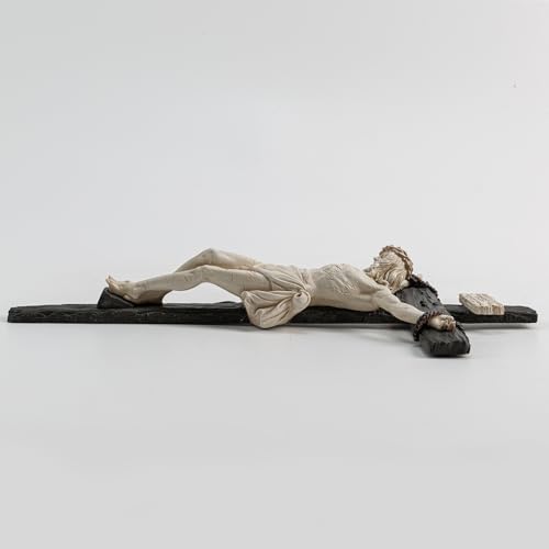 DevotedWalls 10" H Catholic Realistic Crucifix for Wall,Realistic
