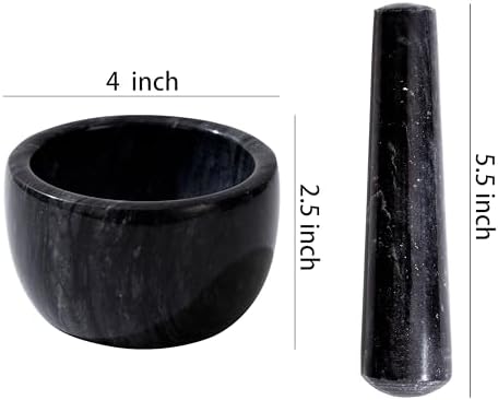 Marble Heavy Duty Mortar and Pestle Natural Marble Mortar and Pestle