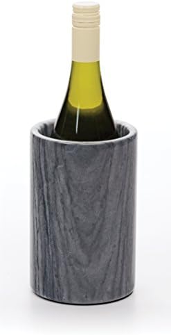 RSVP International Grey Marble Cooler, 4.5" x 7" | Use with Champagne