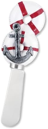 Supreme Housewares Nautical Themed Cheese Spreaders, Hand-Painted