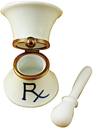 Rochard Limoges Original Rochard Mortar and Pestle Limoges Porcelain