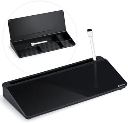 Varhomax Desktop Whiteboard with Storage, Desk Organizer Dry Erase