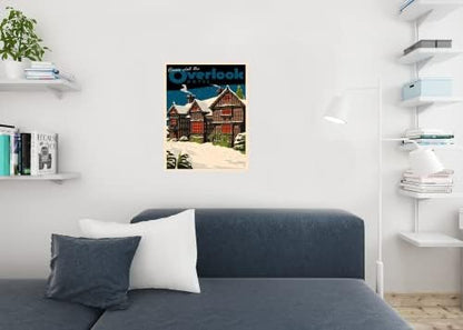 The Overlook Hotel Poster Come Visit Vintage Horror Movie Posters Cool