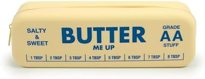 Genuine Fred BUTTER ME UP Silicone Pouch, Soft Flexible Material with