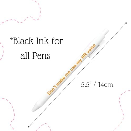 10PC Human Resources Writing Pens Funny HR Professional Office Pen