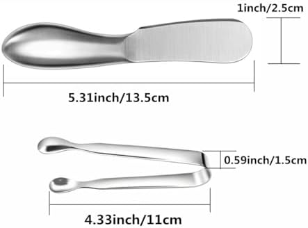 Spreader Knife Set,6-Piece Cheese and Butter Spreader Knives
