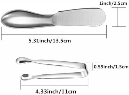 Spreader Knife Set,6-Piece Cheese and Butter Spreader Knives