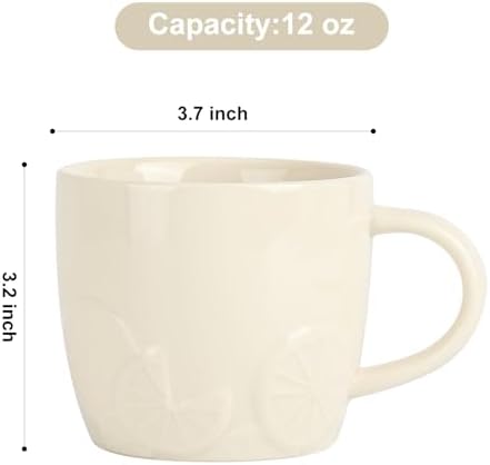 Frog Ceramic Mug Hidden 3D Animal Inside Coffee Cup(Cream Frog)