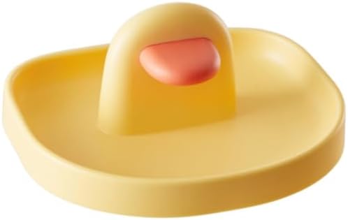 ARTIBETTER Yellow PP Kitchen Pot Lid Holder Stand for Pan Lids and