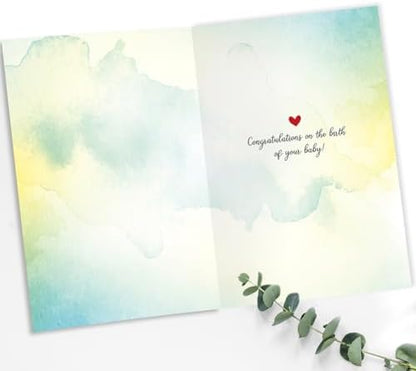 Baby Shower Card for Expecting Couples, New Baby Greeting Card Gift