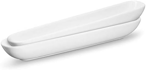 KooK Olive Boat Tray, Set of 2, Charcuterie Tray, Grazing Table