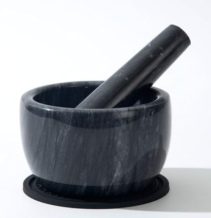 Marble Heavy Duty Mortar and Pestle Natural Marble Mortar and Pestle